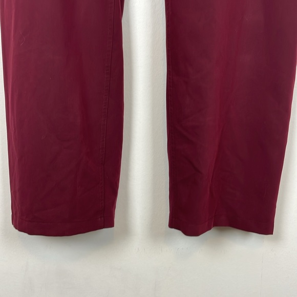 Figs Technical Collection Womens 3XLT Maroon Scrubs 2 Pocket Drawstring Waist - Picture 2 of 10